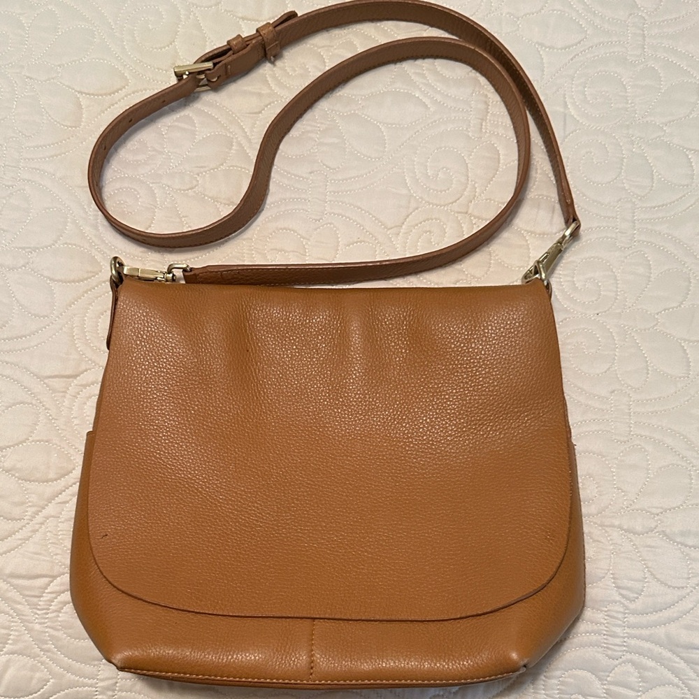 Gigi NY Andie Pebble Leather Crossbody